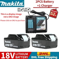 Original Makita 18V 6.0Ah Battery for Makita 18V BL1830B BL1850B BL1850 BL1840 BL1860 BL1815 Replacement Lithium Battery