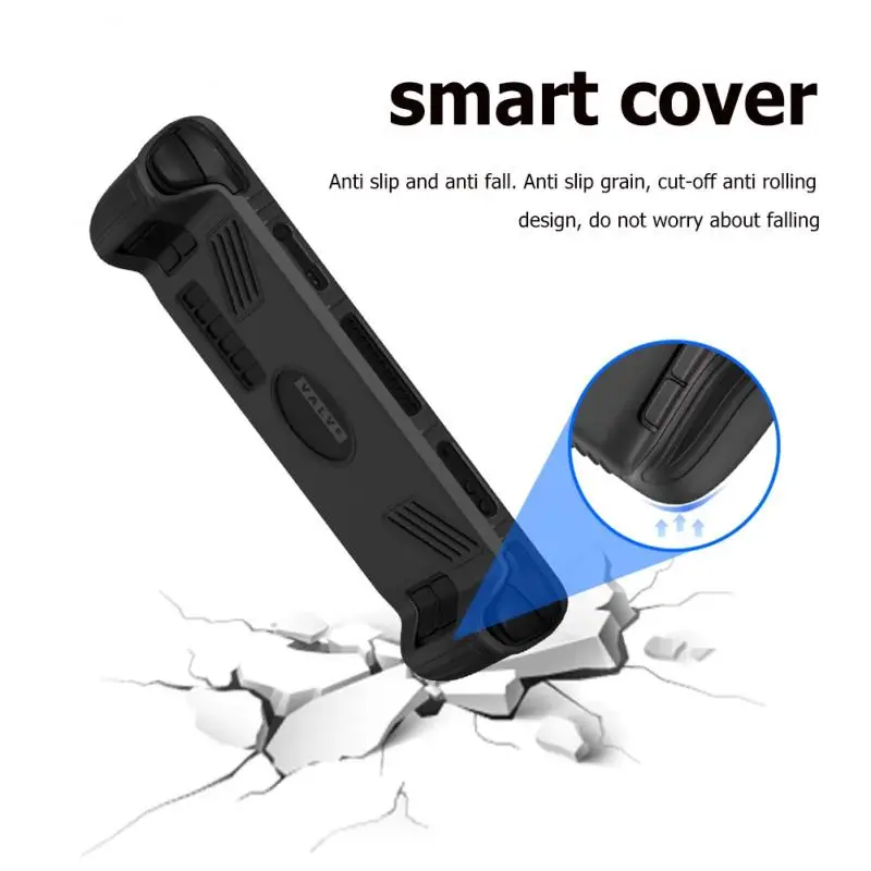 Anti-Scratch Silicone Shell Protetor, Game Console Acessórios, Steam Deck Case, Capa de Proteção Macia, 2 Pcs, 4Pcs