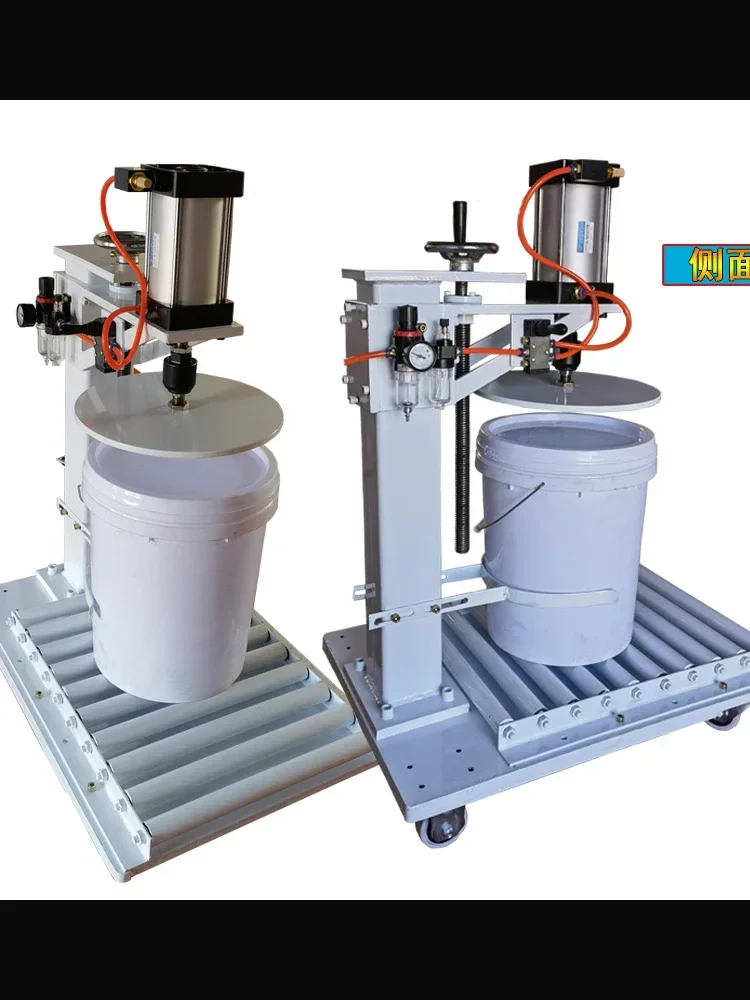 10 18 20 25 liter plastic drum pneumatic machine oil drum sealing latex paint capping machine