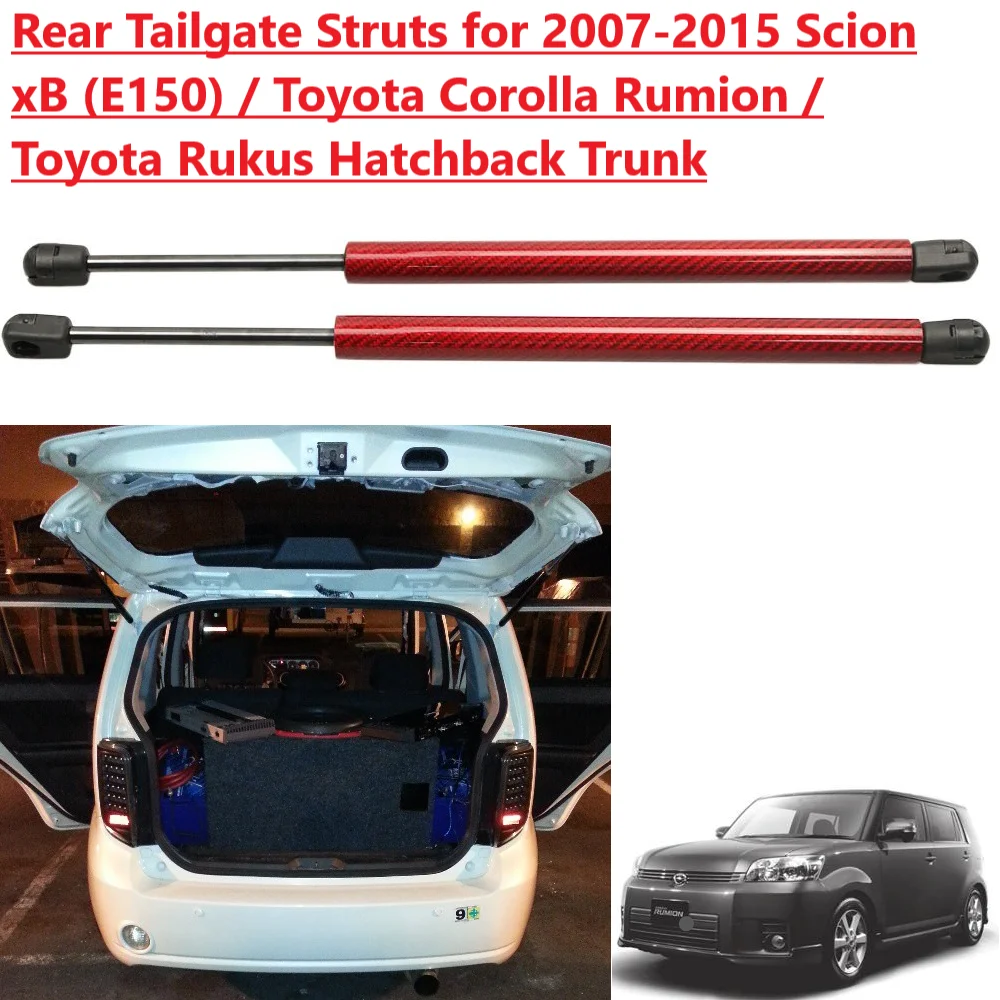 

Back Damper Fo Scion xB E150/Toyota Corolla Rumion/Rukus Hatchback 2007-2015 Rear Tailgate Boot Gas Spring Struts Lift Support