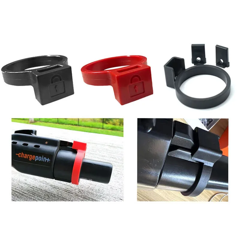 For Tesla Charger Lock Tool Adapter Charging Safety Protection J1772 Lock Car Accessories Compatible Charging Plug Lock