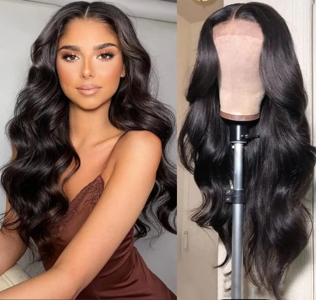 Body Wave Human Hair Wigs Glueless Wig Human Hair Ready to Wear Cheap on Clearance HD Lace Wig 13x6 Human Hair for Women Choice