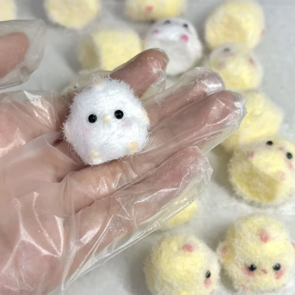 Cute Chick Squeeze Stress Relief Toy Soft Mochi Toy Cartoon Slow Rebound Toys Decompression Squishy Toys For Kid Adult Gifts