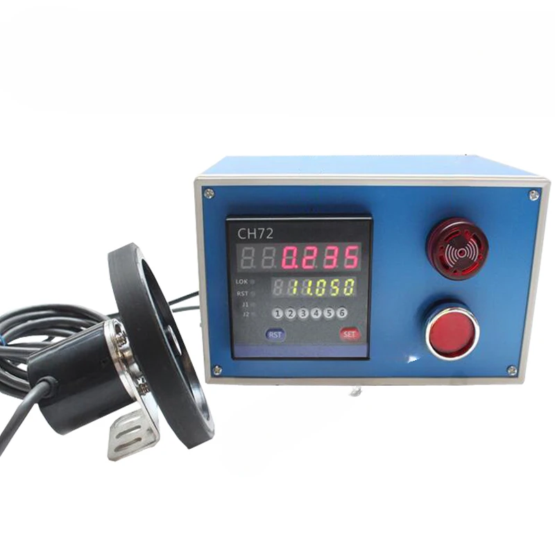 

Electronic Digital Meter Electronic Encoder Digital Length Counter Meter Wheel Roll Length Measuring Meter Testing Equipment