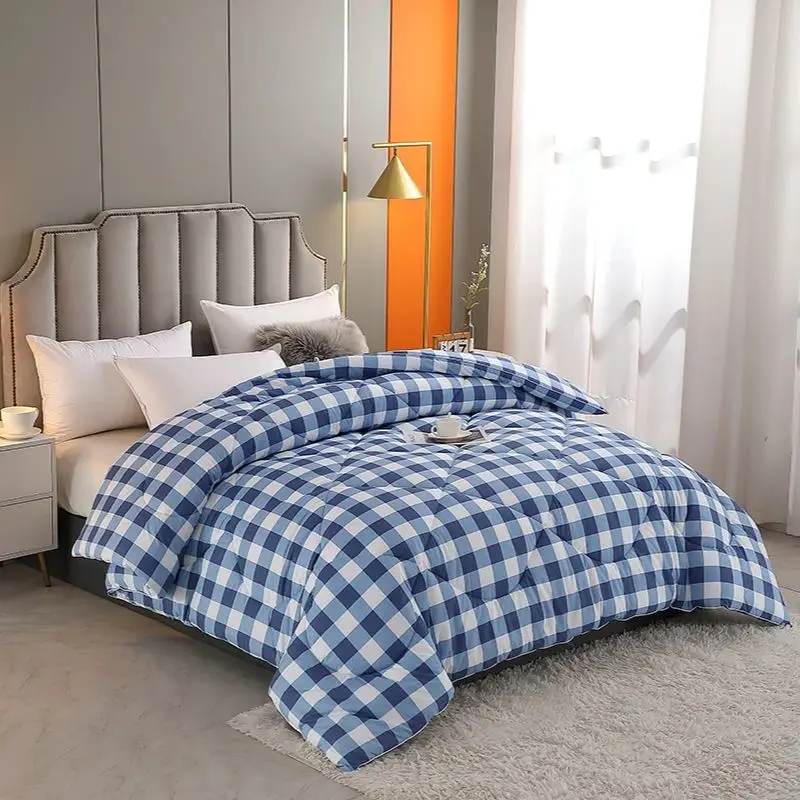 

Quilted Comforter 100% Polyester Printed Sleeping Quilt 250gsm Bed Quilt Sizes: 165x225/225x225/210x220/230x260/243x264 Cm