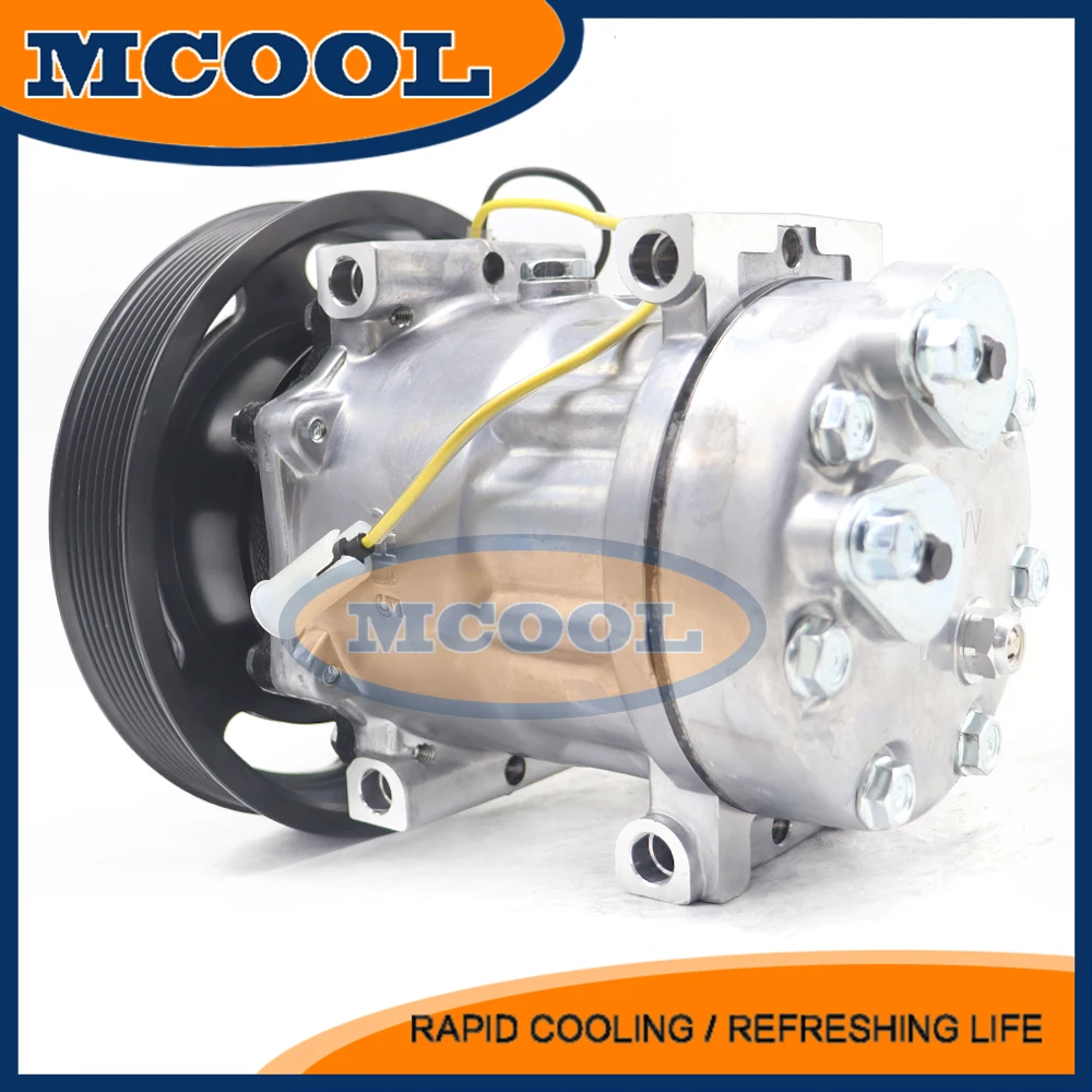 New A/C AC Compressor For VOLVO Truck FH FM FH16 FH12 SD7H15 851892N 8FK351135081 351135581 8FK351135581 92020188 24V 8 Grooves