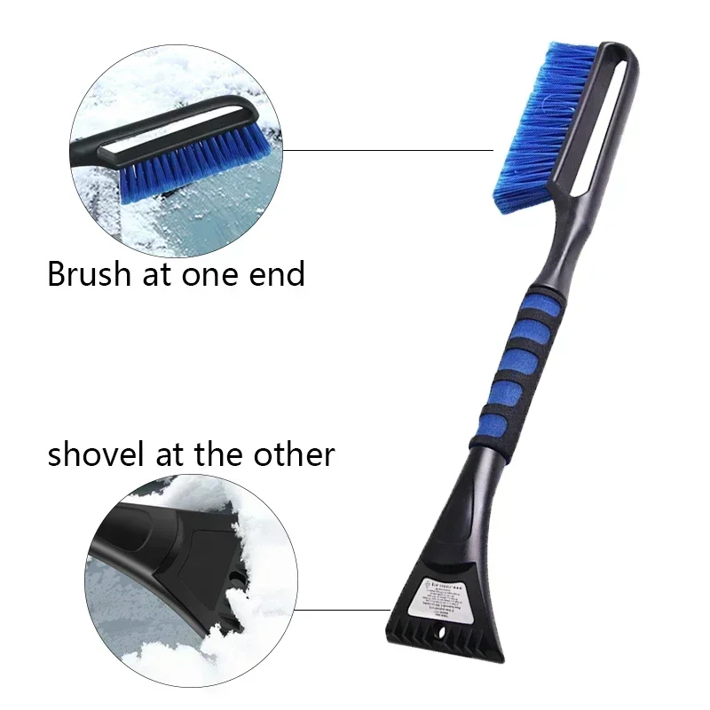 Snow Ice Scraper Snow Brush Shovel Removal Brush Car Vehicle For the Car Windshield Cleaning Scraping Tool Winter Tool Car Wash