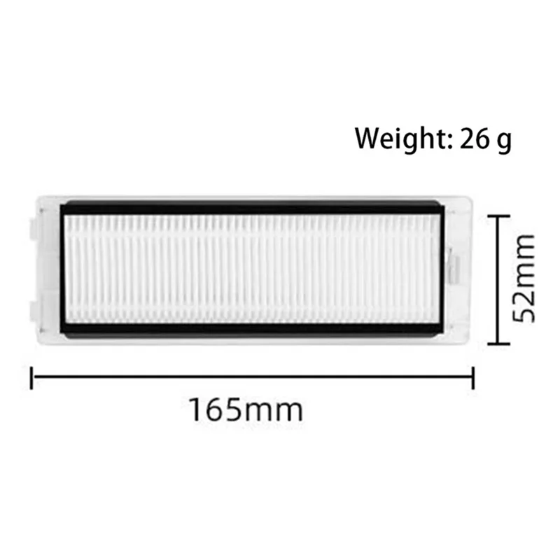 6 шт. для Roborock P10/Roborock Q Revo робот-пылесос, запасные части, фильтр Hepa