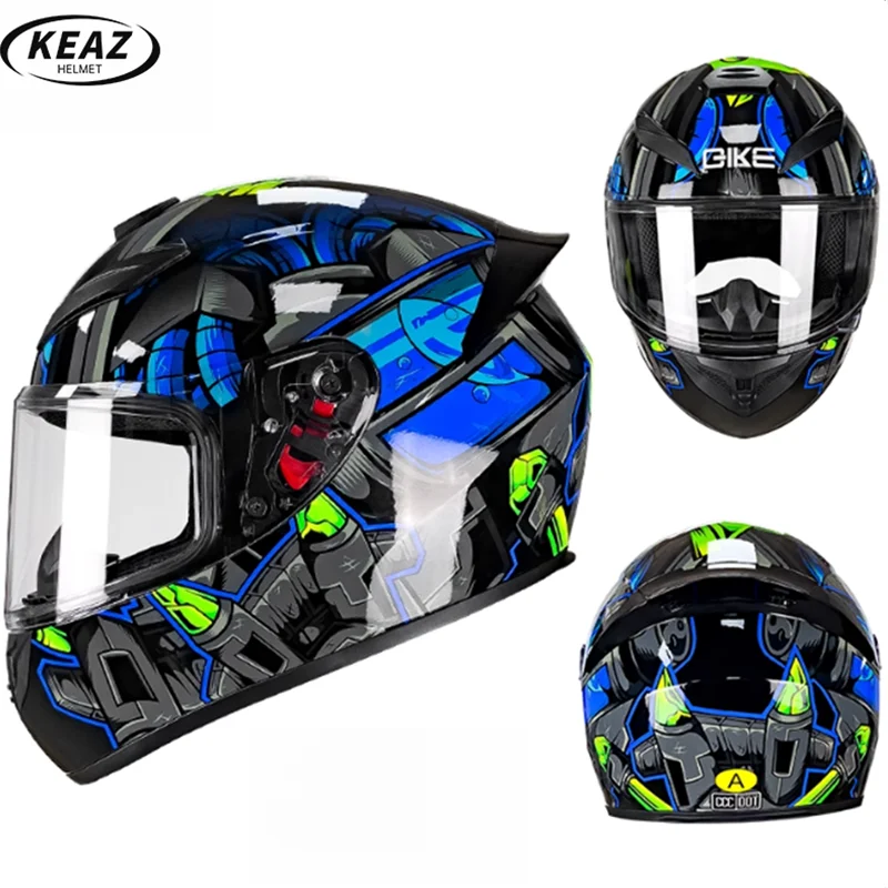 

Механический дизайн, анфас, мотоциклетный шлем, безопасный, ветрозащитный, удобная внутренняя подкладка для внедорожного снаряжения