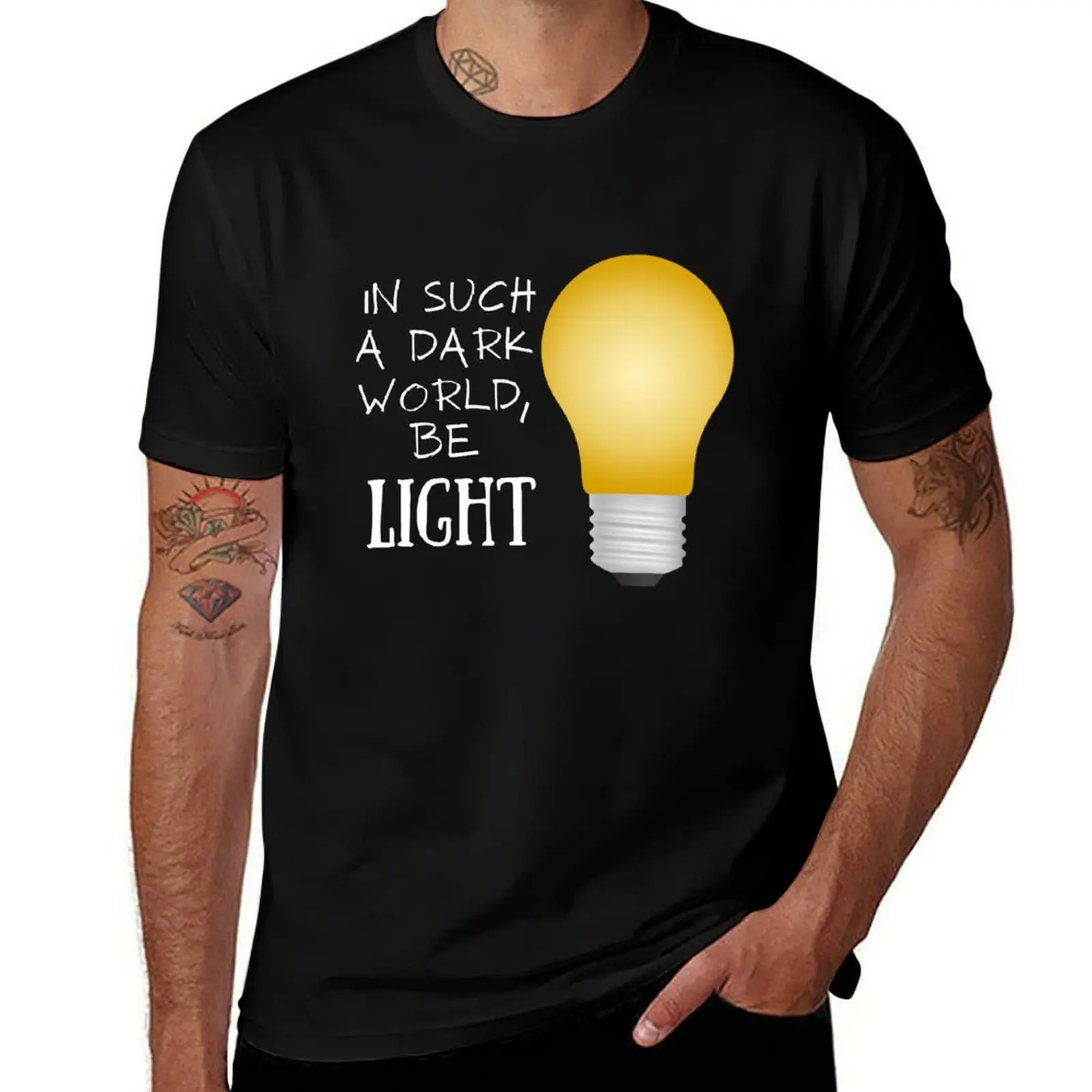 Be light T-Shirt Ultra Soft Breathable Tee Top T-Shirt