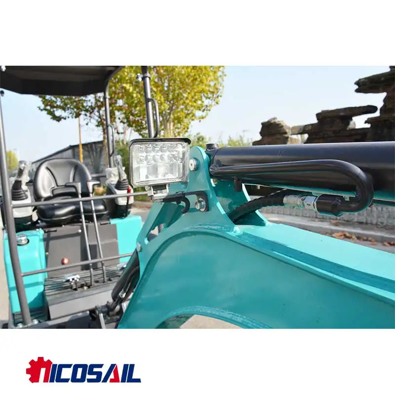 حفارة زاحفة جديدة رخيصة الثمن لأعمال الزراعية والحديقة، مزودة بقطع غيار حفارة ممتازة