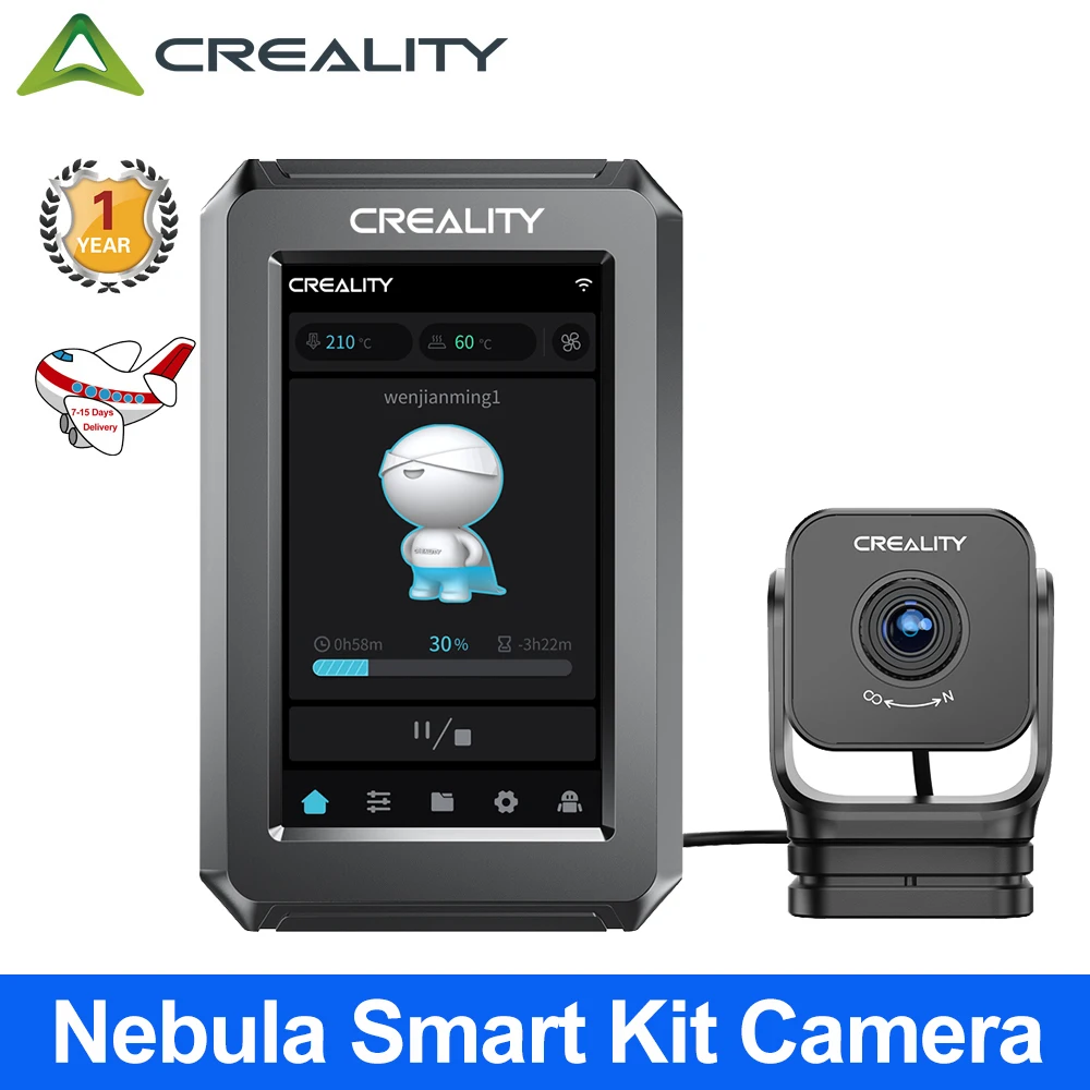 Creality nebula smart kit mit 4,3 zoll touchscreen und nebel kamera usb schnitts telle für ender 3 /Ender-3 pro/Ender-3 v2/v2 neo