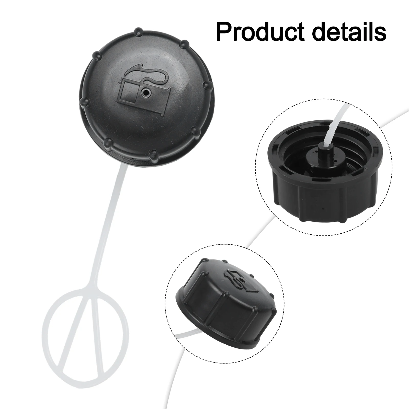 For HONDA GX22 GX25 GX31 GX35 Tank Cap for Direct fit Black Easy installation Replacement Newest 2018 New For HONDA