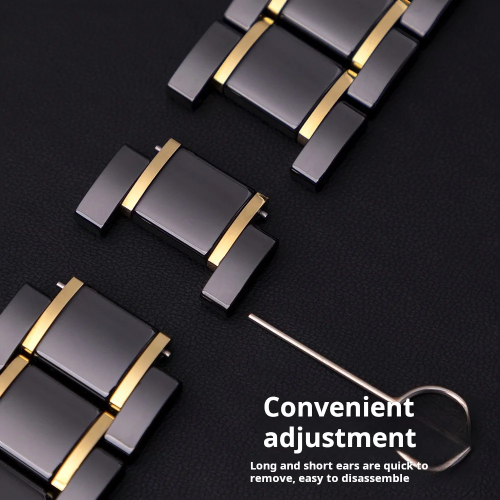 男性と女性のためのスマートスチールストラップ,Huaweiウォッチ,gt,gt2,3,gt4,gt5,41,46mm,samsung galaxy 3,4,5