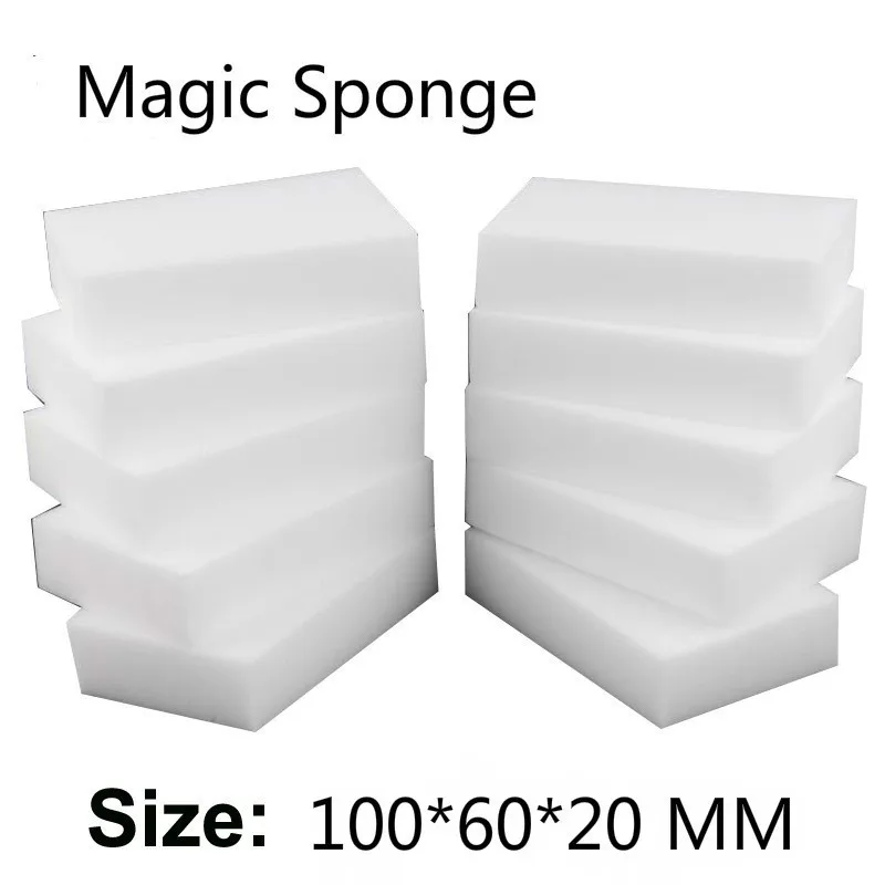 Magic Melamin Reinigungs schwamm Radiergummi für Küche, Magic Radiergummi, Geschirrs pül zubehör, 10*6*2cm