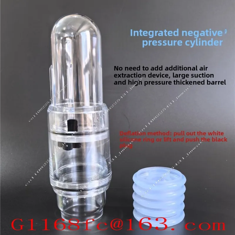 Handheld portable fast vacuum short instrument to help with lifting, attracting, massaging, and unblocking meridians
