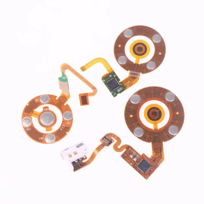 Click Wheel with Flex Cable Ribbon for iPod Nano 2nd 3rd 5th Generation - Replacement Accessory for Music Control