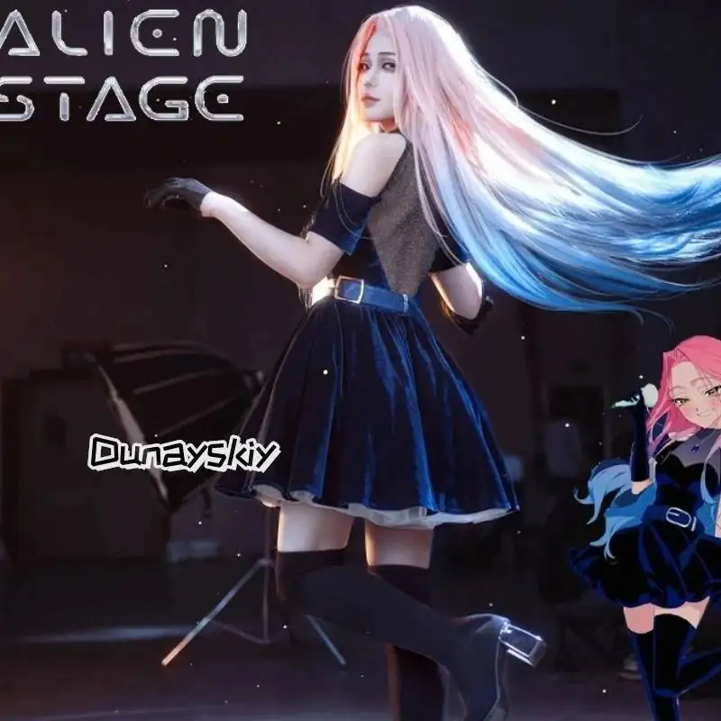 

Аниме ALIEN STAGE Mizi, платье для косплея, костюм для сцены, IDOL, одежда для выступлений, женское вечернее платье на Хэллоуин, костюм для вечеринки
