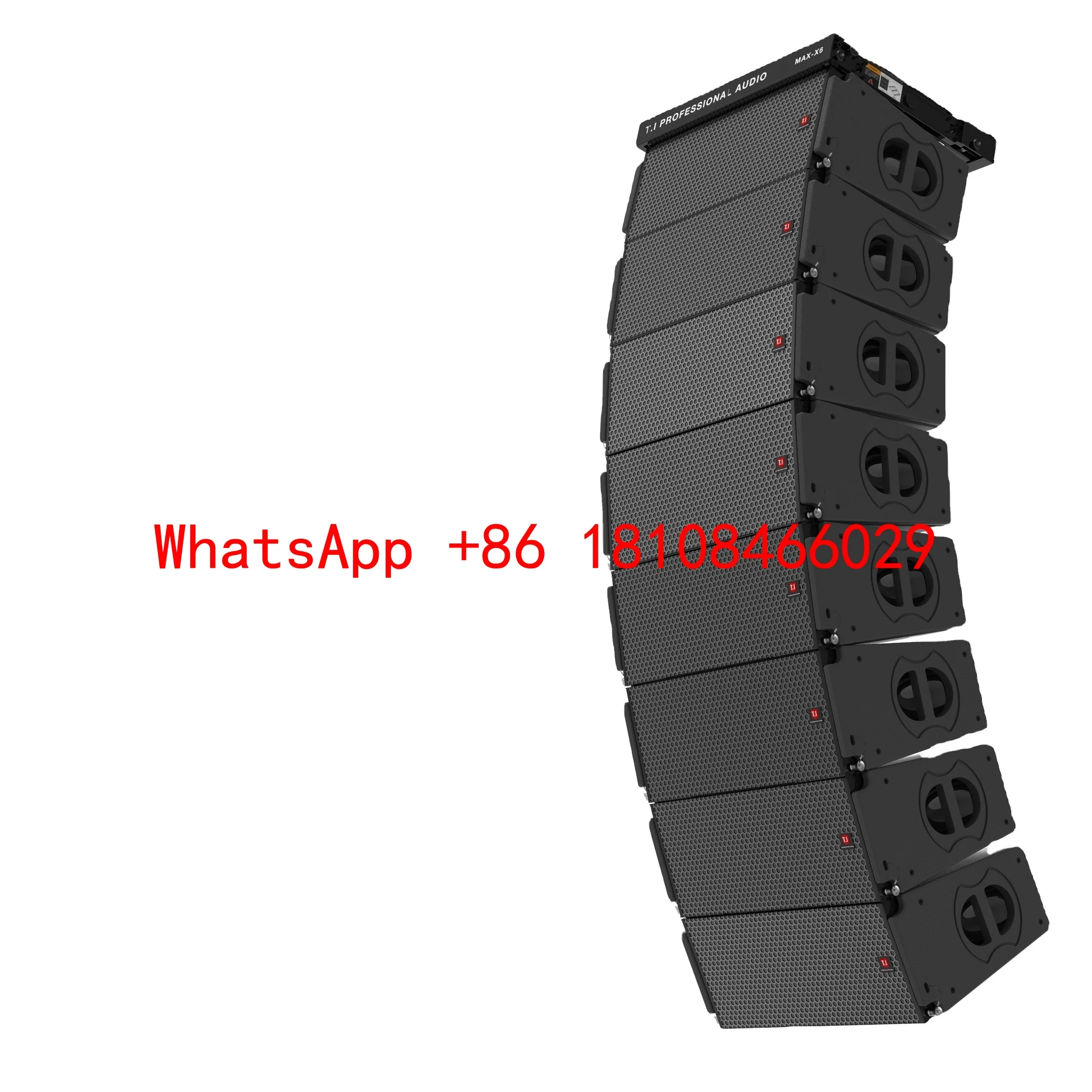 MAX-6 Line Array Double 6 Woofer Sound Equipment Amplifiers Professional Audio Line Array Meta Live Events Meta Theater