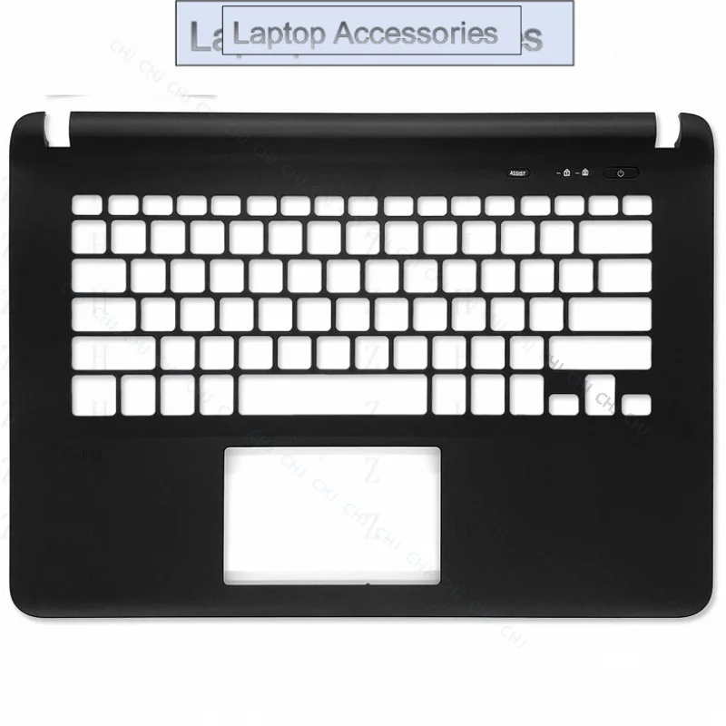 F Novo apoio para as mãos moldura superior do teclado pequena entrada preta para Sony SVF142 SVF143