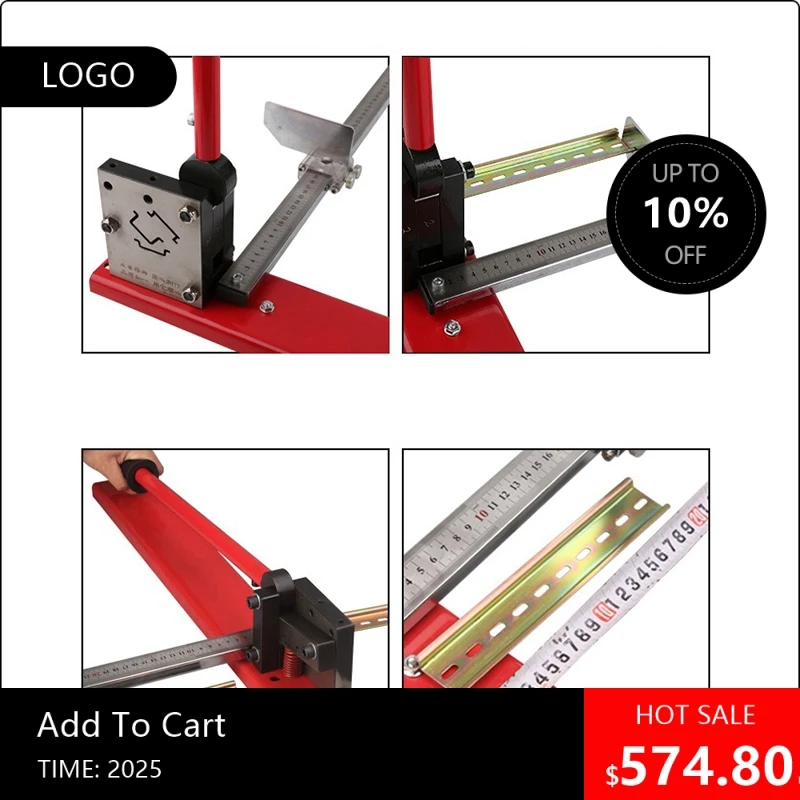 080808Useful 3 Sizes Pipe Cutting Rail Cutter Tool Rail Cutter Cutting Machine Wide Track Cutter 2025