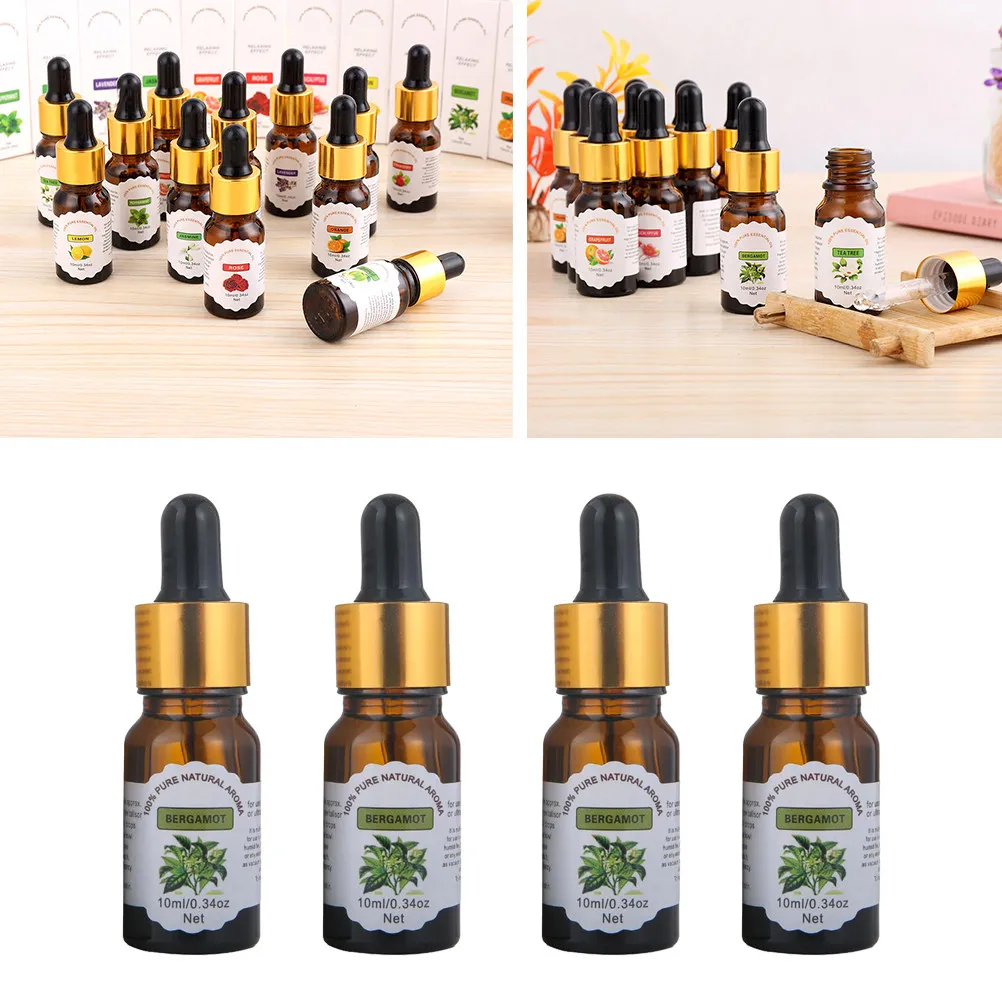 10Ml Essential Oil Water Soluble for Humidifier Aromatherapy Diffuser Use Air Purifying Oil Home Spa Stress Relief Romantic