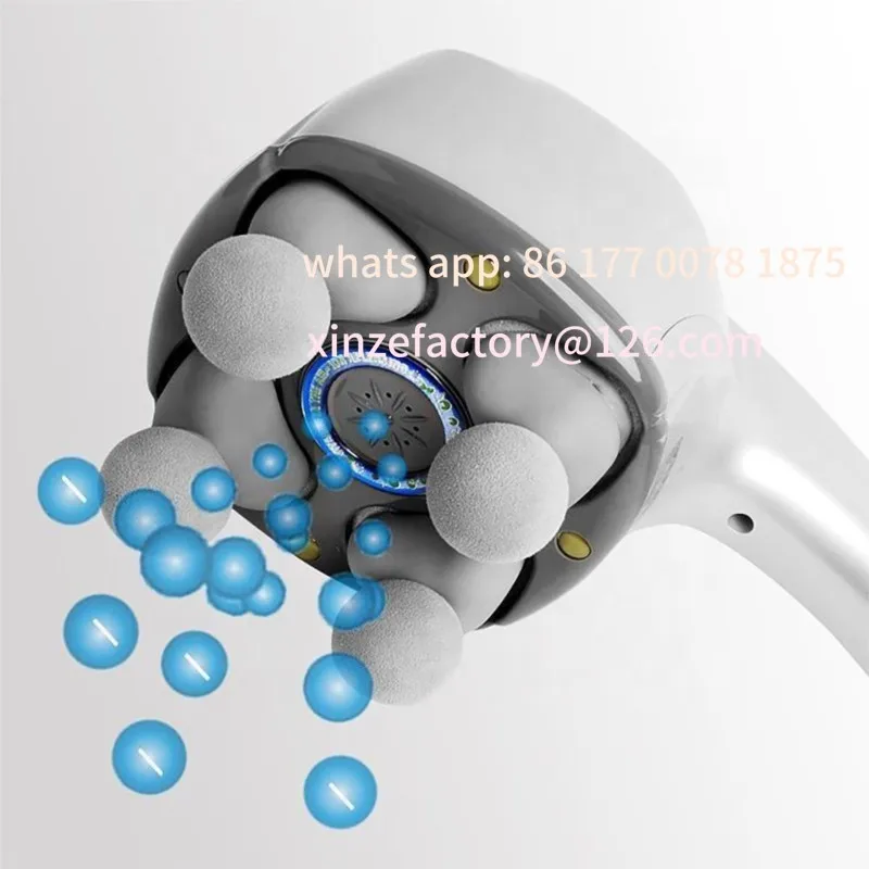 

Настраиваемый мощный ручной массажер с магнитами для сильного массажа нижней части спины и шеи, включая шейный отдел позвоночника.