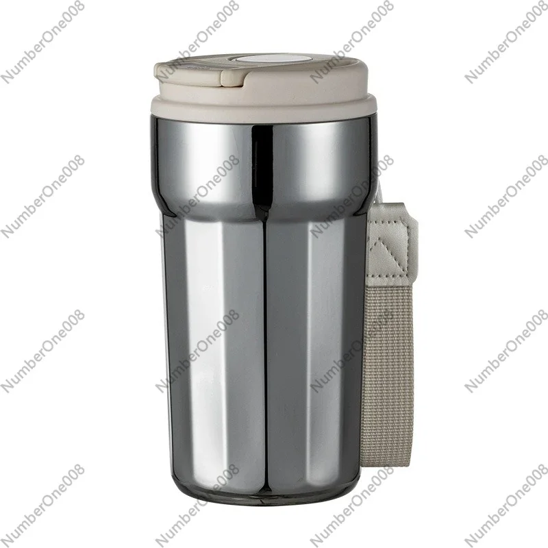 316L Stainless Steel Coffee Thermos Mug Portable Travel Tumbler with Custom Design for Men and Women