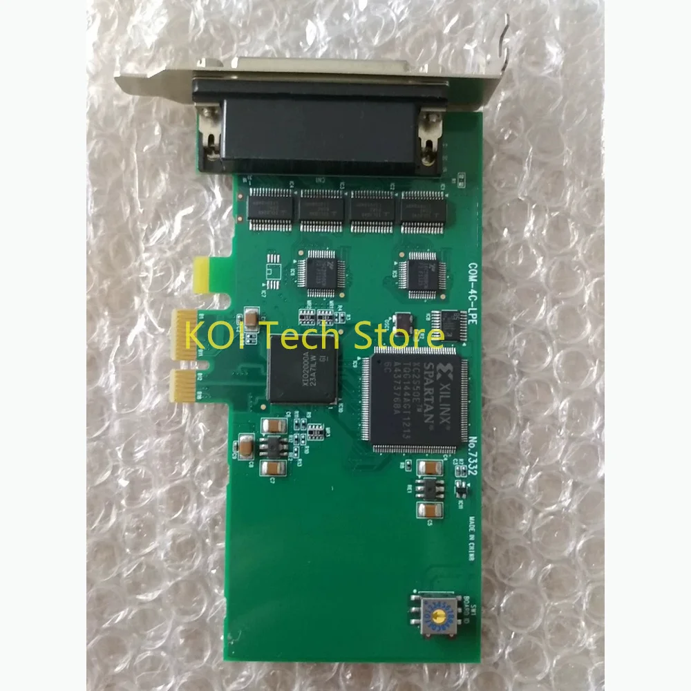 PCI-E serial port acquisition card COM-4C-LPE No.7332