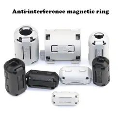 New TDK anti-interference magnetic ring clip high frequency filter ferrite Nickel-zinc inductor magnetic ring 5/7/9/13mm