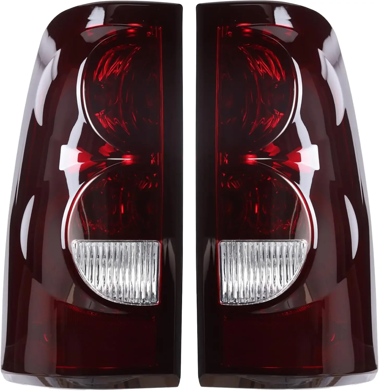 Tail Light Compatible With 03-06 Chevy Silverado 1500 2500 3500 GMC Sierra 1500 2500 A Pair Rear Light Brake Lamps