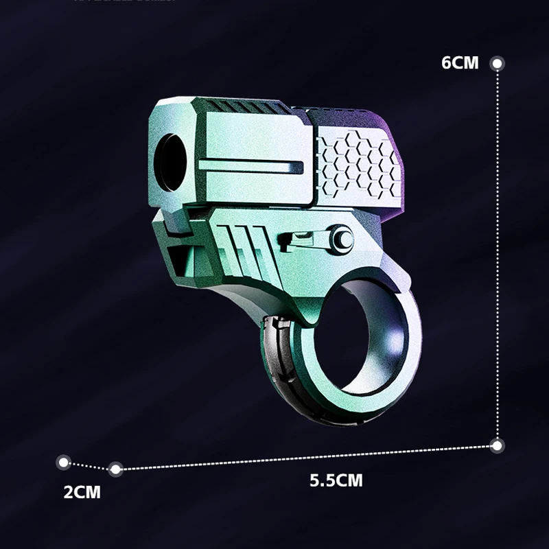 미니 합금 장난감 총 시뮬레이션 EDC 피젯 스피너, 금속 핸드 스피너, 스트레스 해소 장난감, 성인 어린이 선물, 신제품