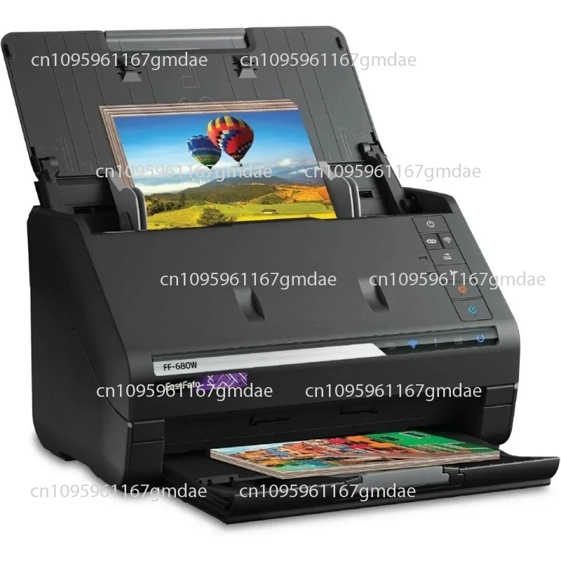 

FastFoto FF-680W Wireless High-Speed Photo and Document Scanning System, Document Scanner Photo Scanner Feed