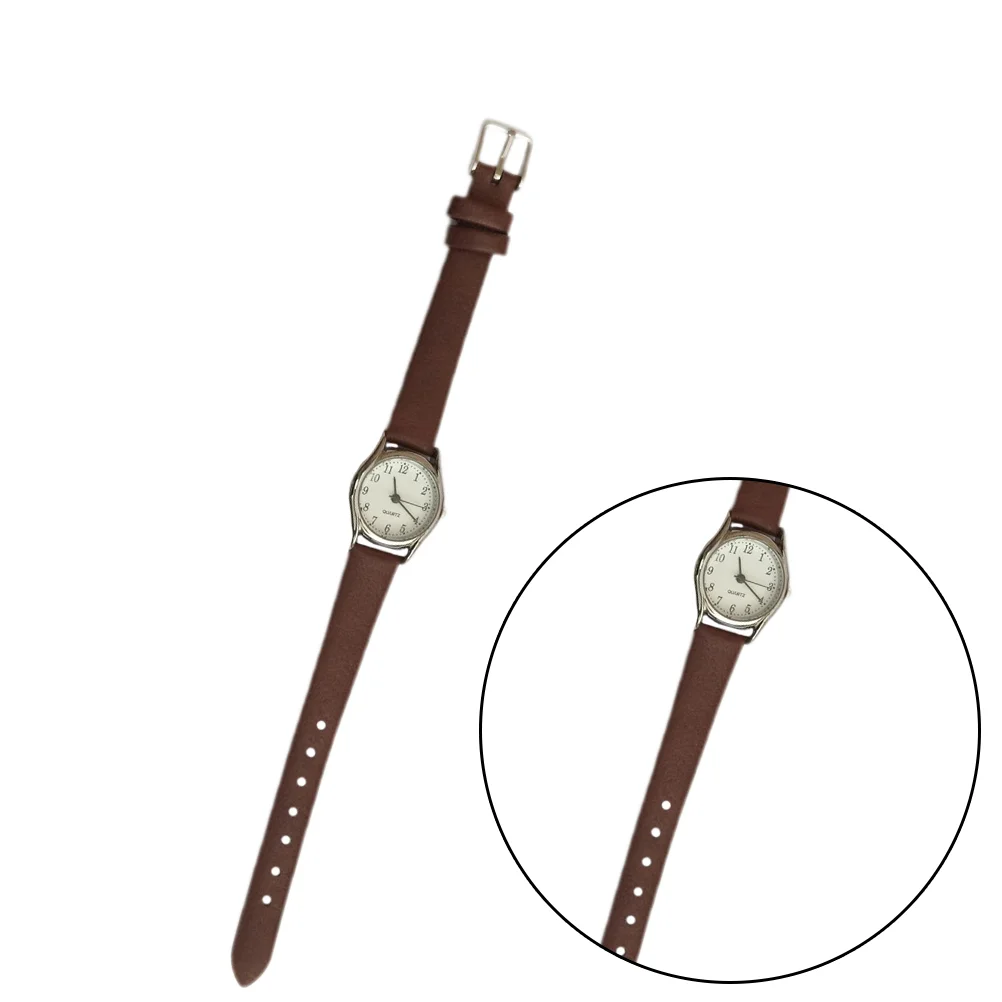 Women Wrist Watch Minimalist Quartz Watch Fashion Watch for Ladies Girls Coffee Women Watch Casual Ladies Watch