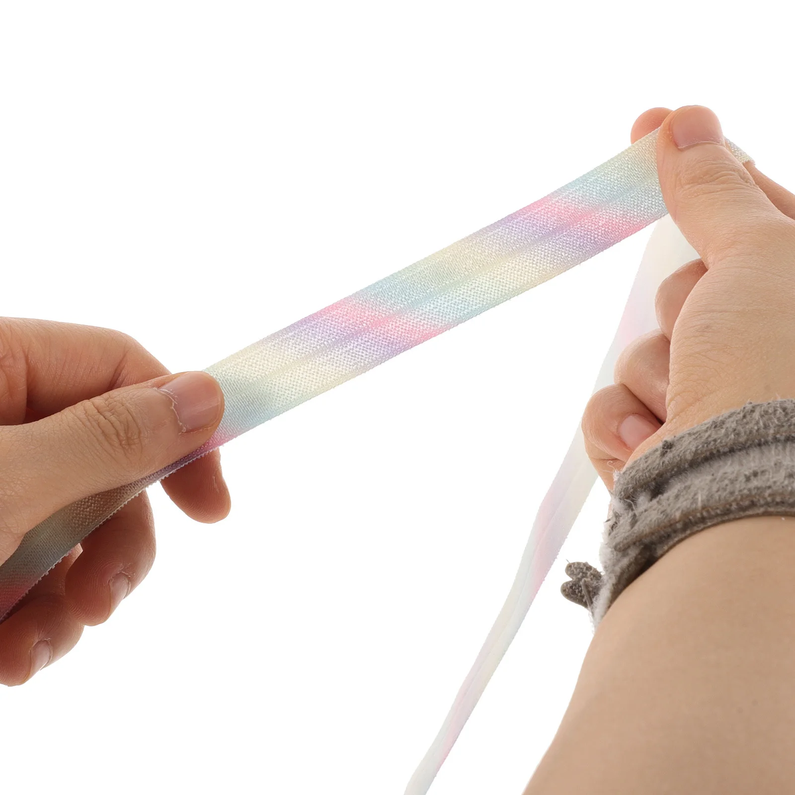 

Jump Rope For Kids Adults Wear-Resistant Polyester Lightweight Portable Fitness Exercise Skipping Rope Outdoor Jump Band