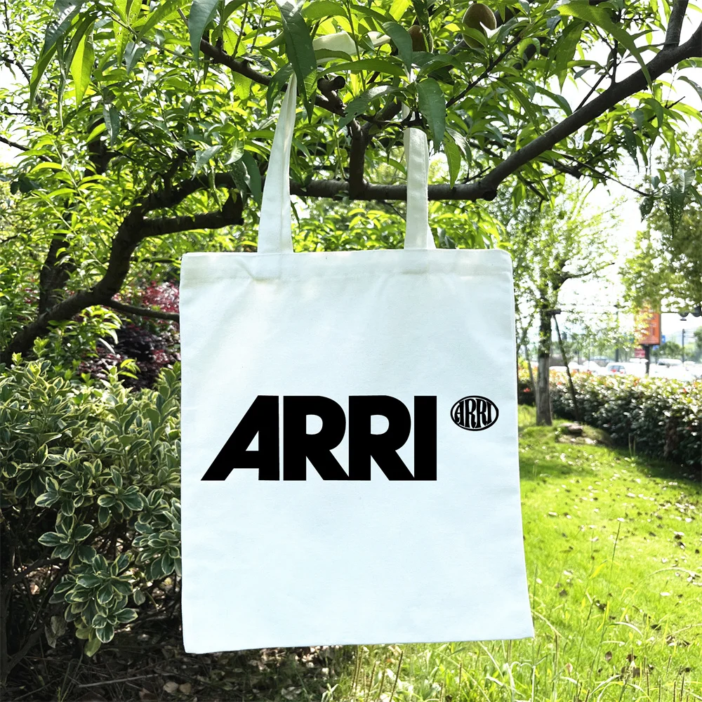 ARRI Camera Canvas Bag Large Capacity Grocery Shopper Bag Lightweight шопер Casual Handbags Resuable Shoulder Bag Gift