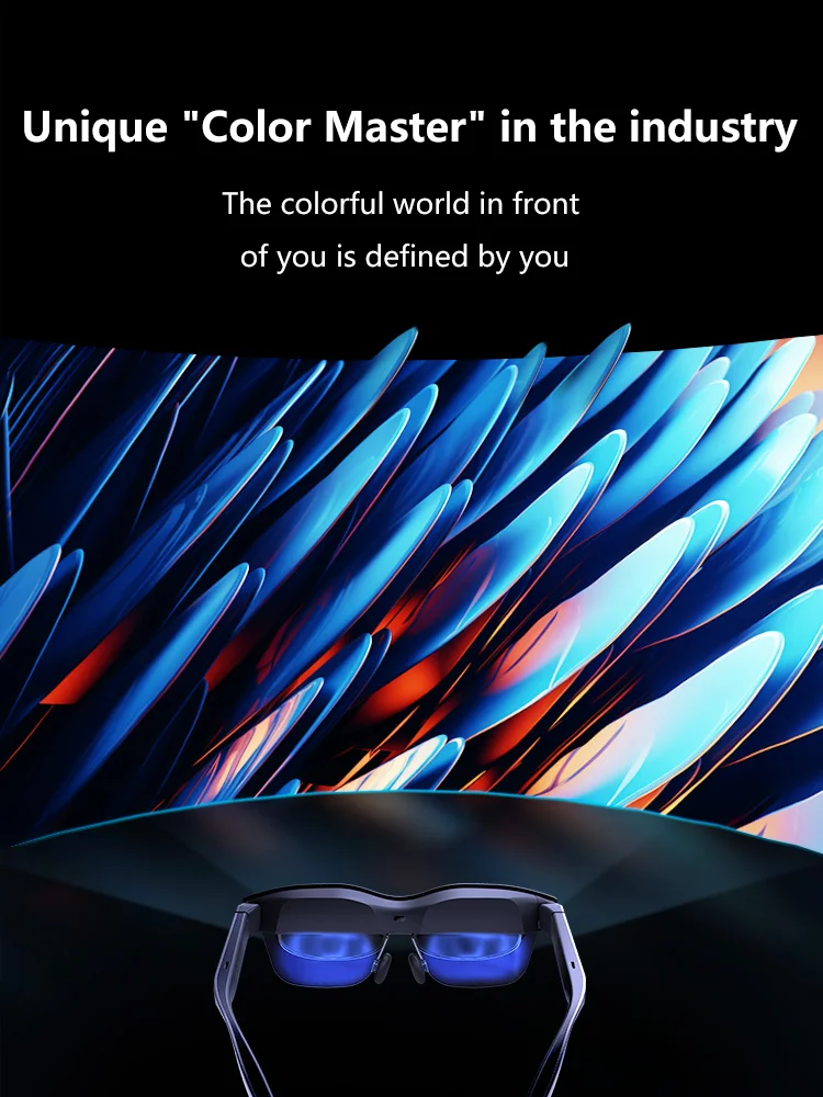 نظارات TCL Rayneo Air 2 الذكية AR 1080P HD شاشة Oled 120 هرتز جهاز ألعاب تحديث لوحدات التحكم Android/iOS نظارات XR المحمولة