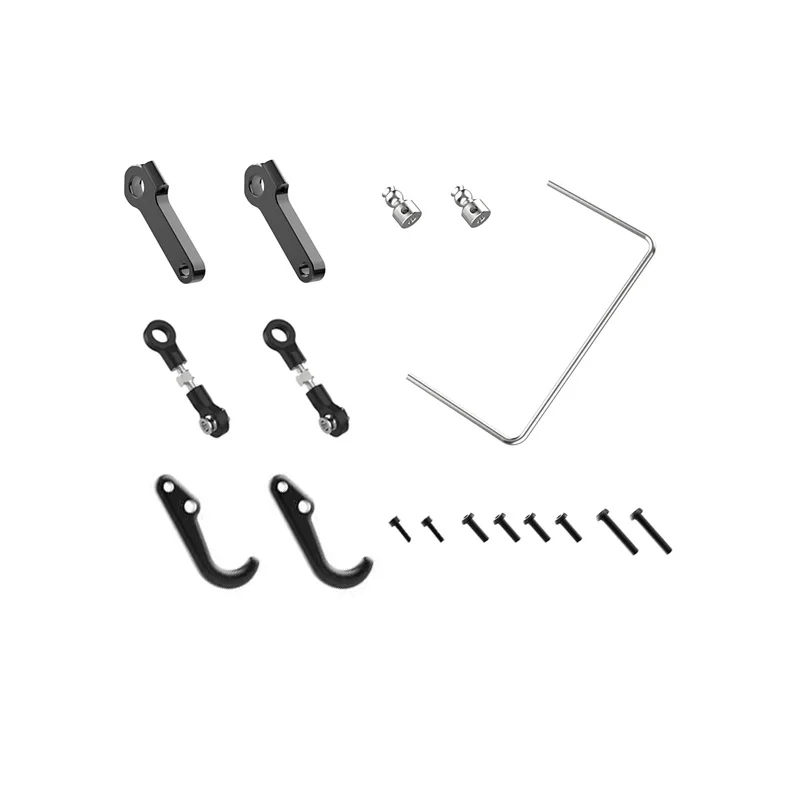 

Metal Front Anti-roll Bar Modified Parts for 1/10 RC Crawler Car Traxxas TRX4 Bronco AXIAL SCX10 RC4WD D90 Land Rover Camel Cup