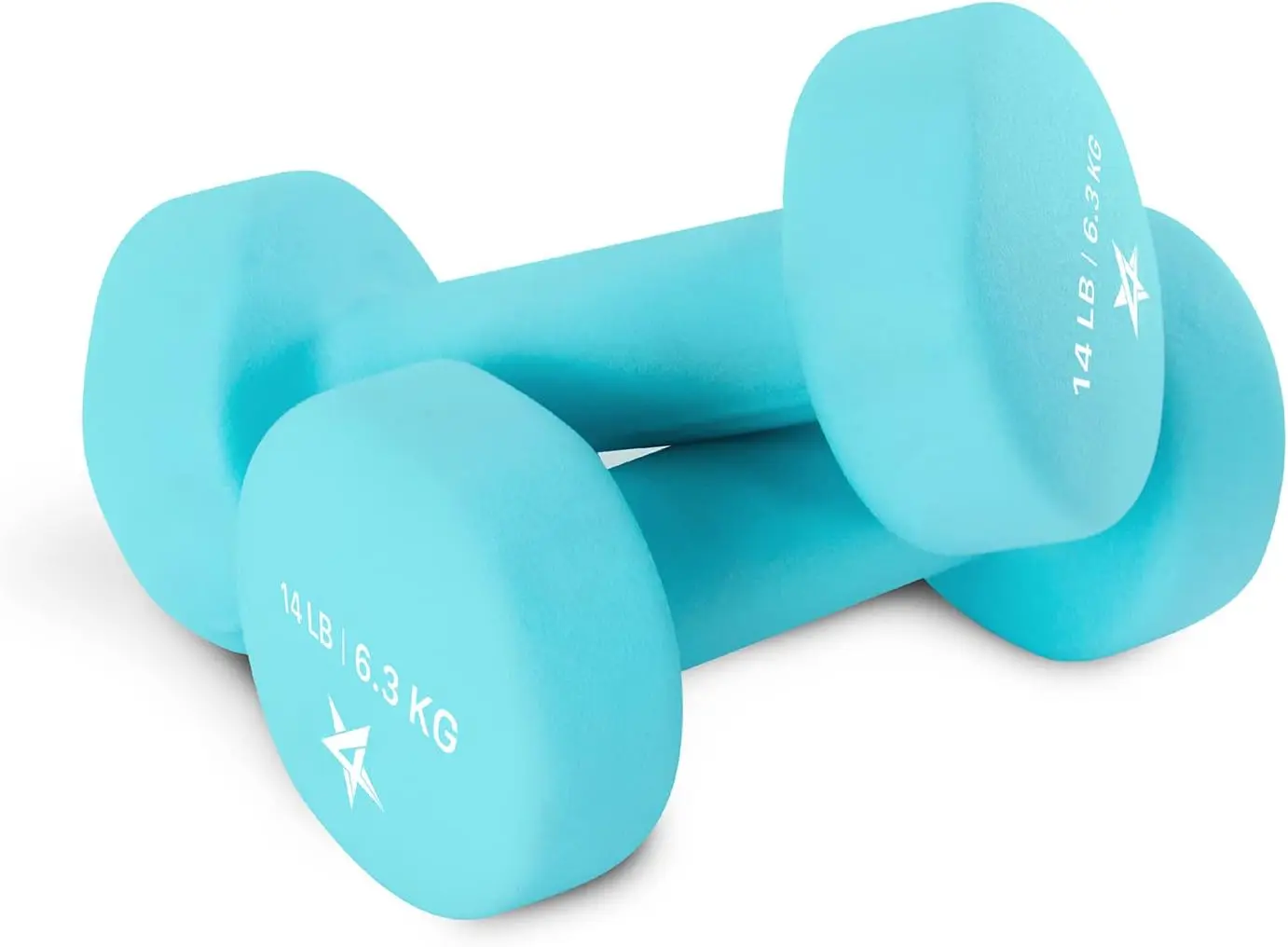 

Coated Dumbbell Hand Weight Sets of 2 Multiple Weight Options with 15 Colors Anti roll Anti Slip Hexagon Shape