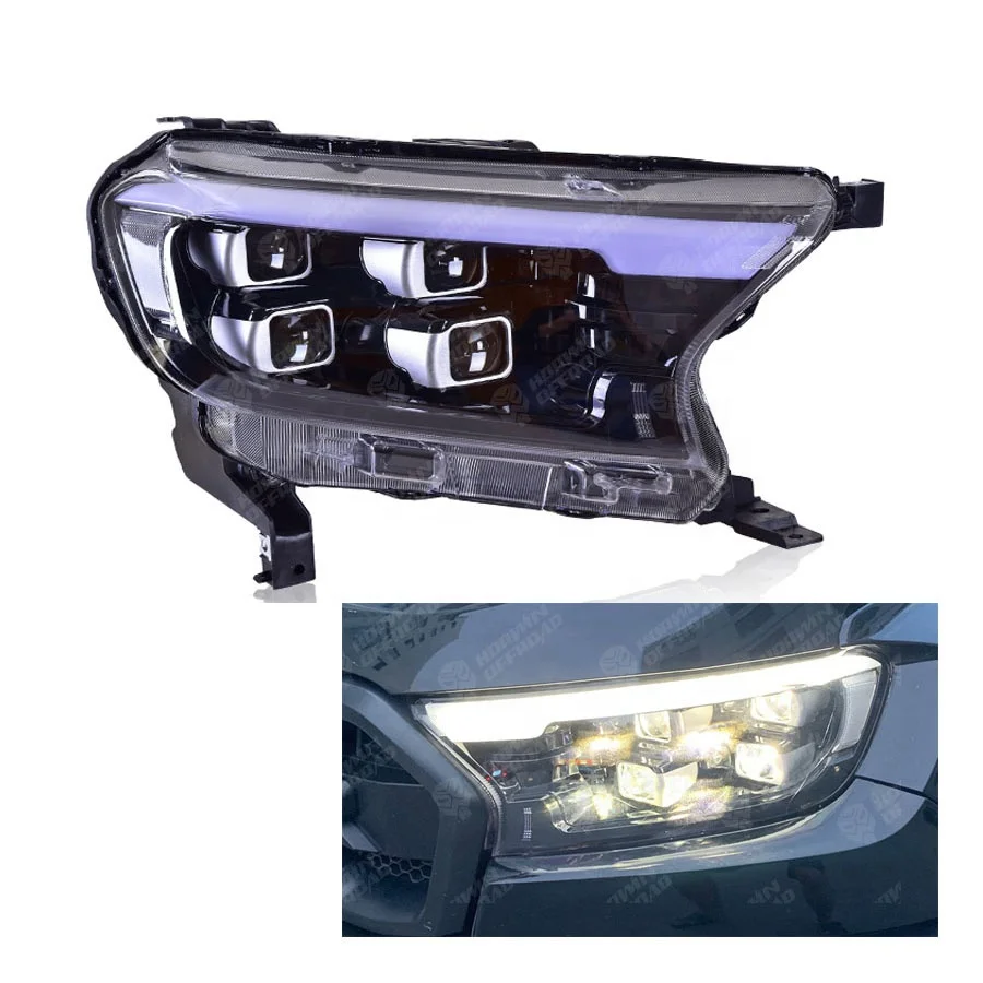 Super Bright LED Headlight Car Front Lamp For Ranger 2015+