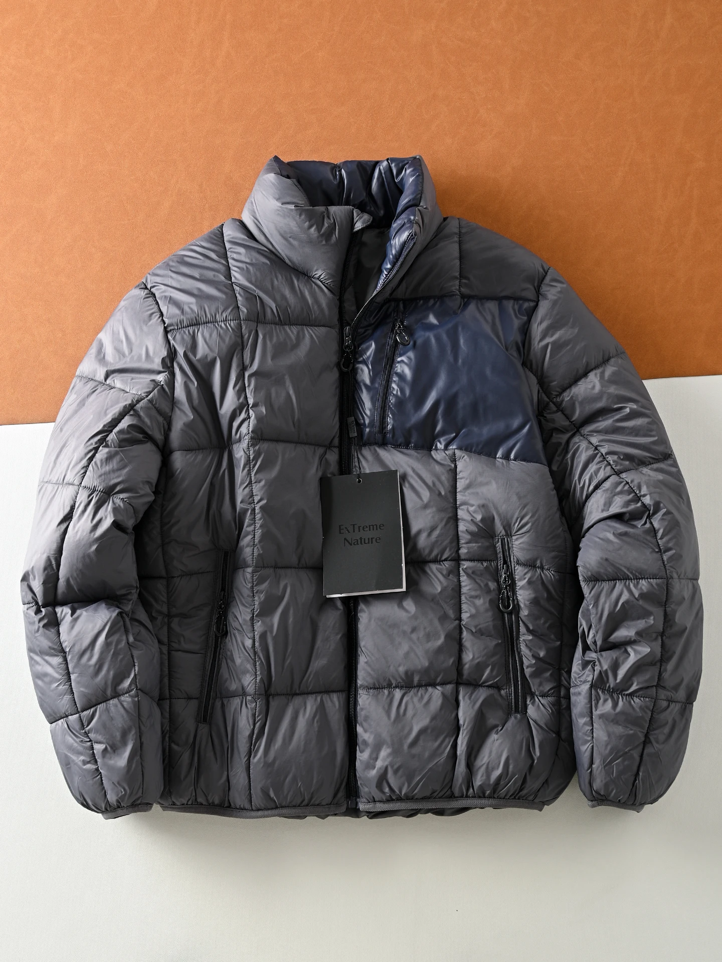 

Мужское повседневное хлопковое пальто Jaet с высоким пушистым воротником-стойкой, теплое ветрозащитное свободное пальто Urban Faion, длинное пальто свевого цвета