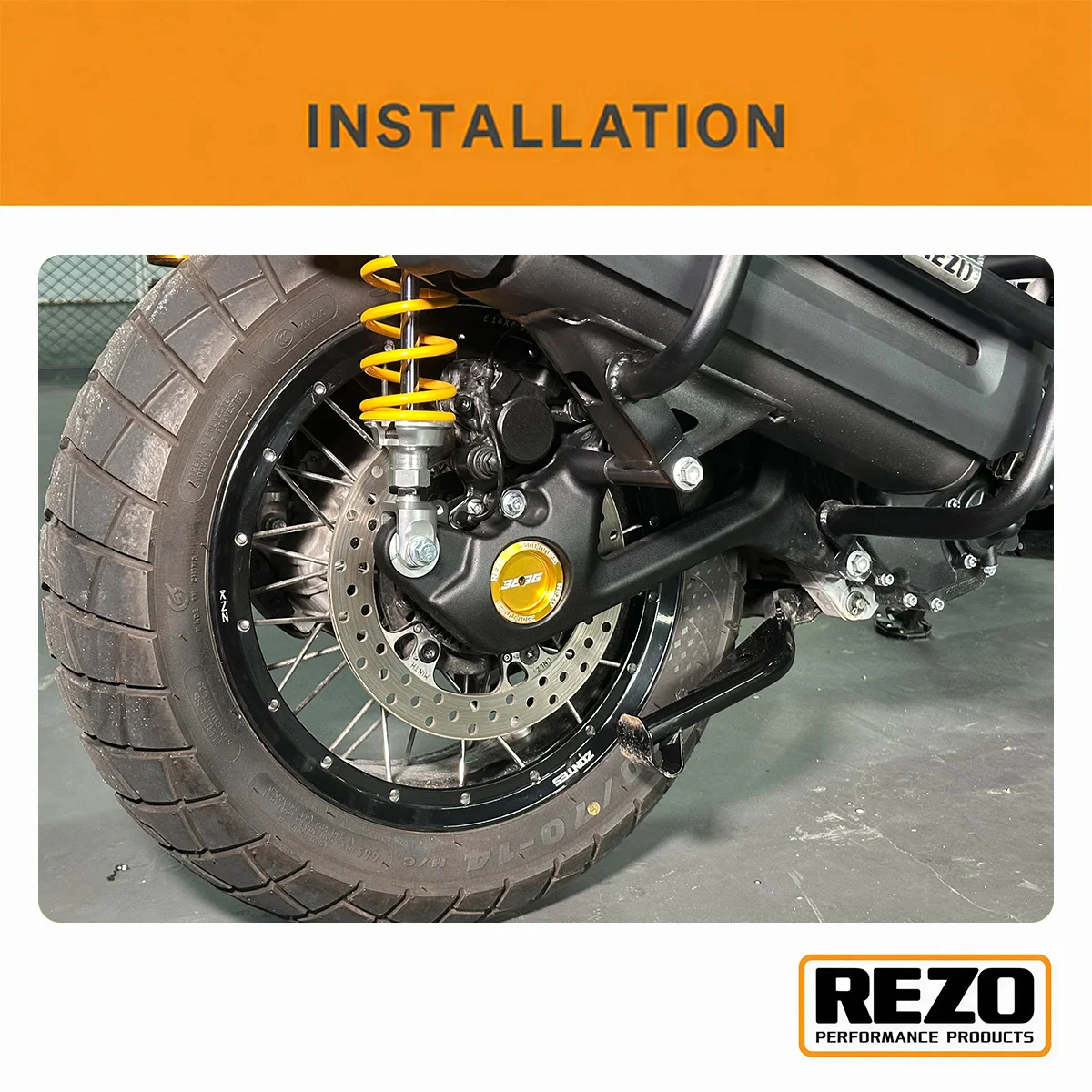 Motorcycle Rear Wheel Axle Hole Protection Cover For ZONTES 368G Embedded Nuts Anodized Enhance ZONTES