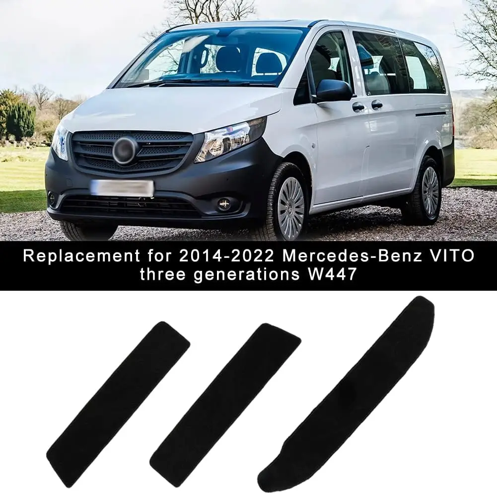 

Carpet Floor Mats For Mercedes BENZ Vito III W447 / Viano 2014-2022 Door Mat Entry For Entry Black Carpet Floor Mat Step Mat