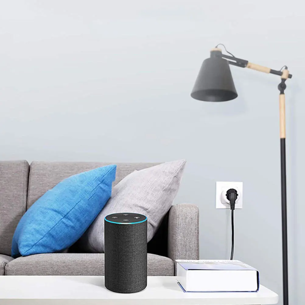 

Mobile App WiFi Outlet Remote Control Intelligent Plug Flame Retardant Pc Shell Memory Function for Home Use