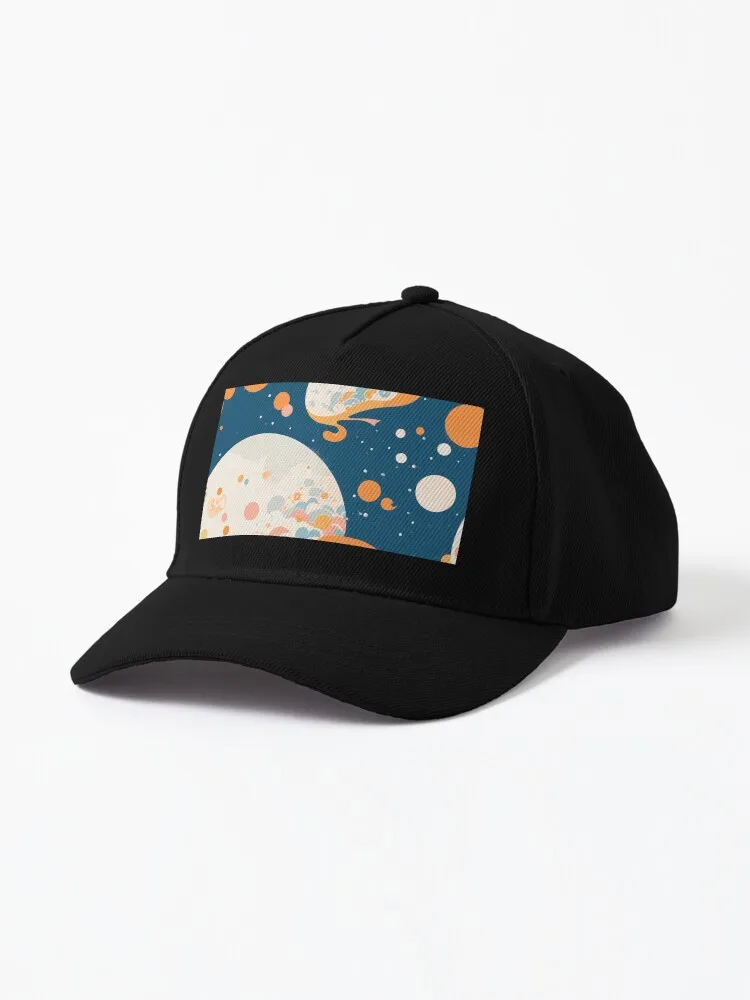 Celestial Moons Dreams - Japanese Inspired Retro Pattern Cap