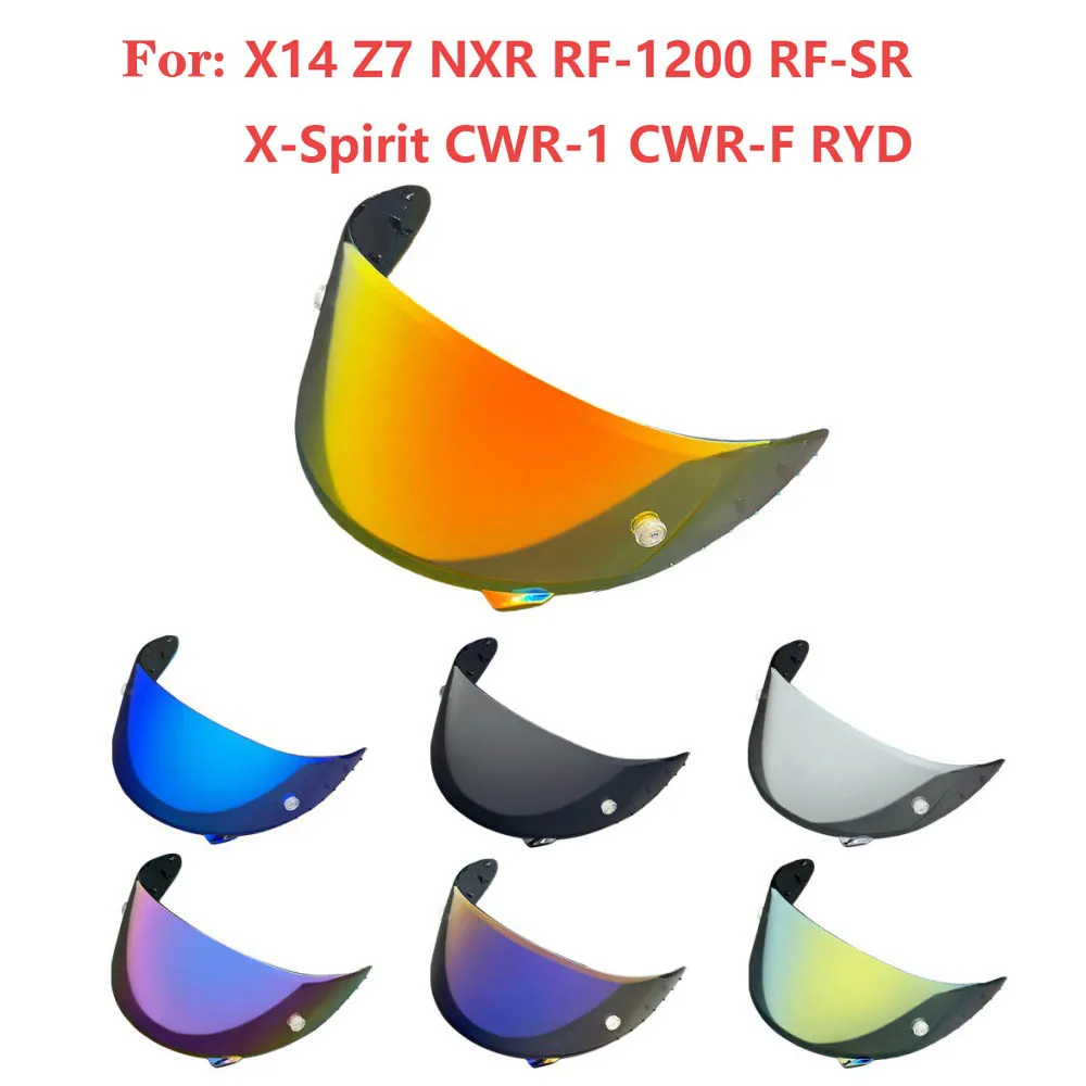 

Motorcycle Helmet Visor for SHOEI X14 Z7 CWR1 RF1200 Xspirit NXR Helmet Shield Lens Casco Moto Accessories Face Shield Sunshield