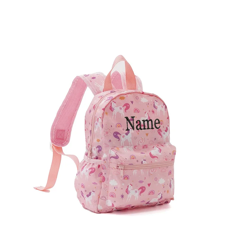 Mochila personalizada de dibujos animados para niños, mochila de moda para jardín de infantes, mochila para bebés de 3 a 8 años