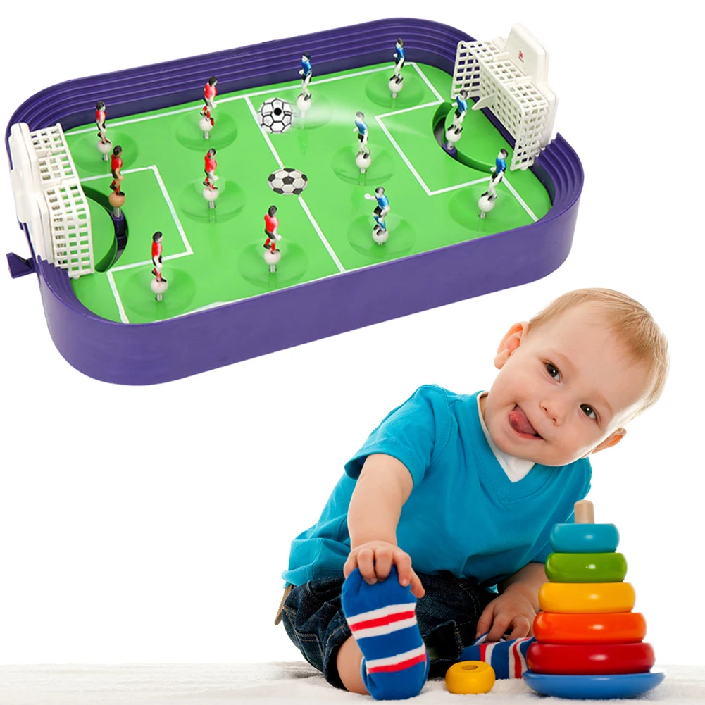 

Table Football Game Toy Interactive Football Board Game Mini Table Football for Children Adults