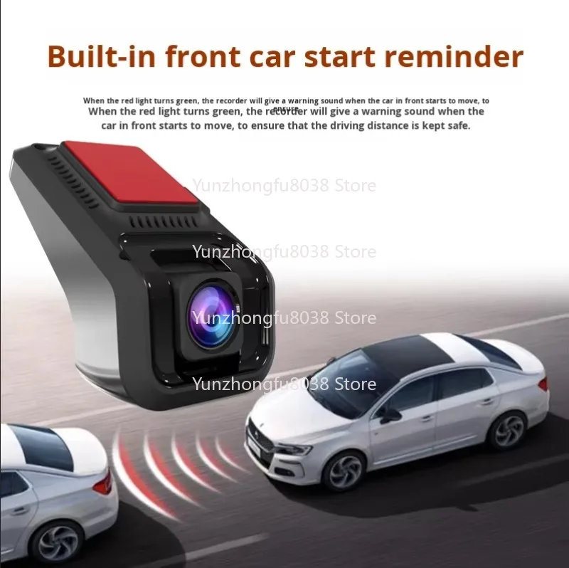 Dual Lens USB Dashboard Cam Car High Definition Night Vision Android Navigation Video Recorder Front and Rear Driving Recorder
