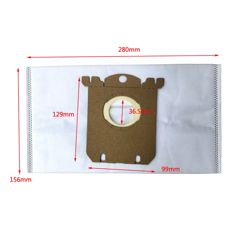 Dust Bags 5 or 10 pcs 900195189/7 for Electrolux XXL 111 XXL141 XXL160 XXL 19 XXL 20 XXL 23 Type S Oxygen Canister
